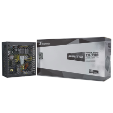 Seasonic 700W PRIME Fanless PX 80+ Platinum tápegység (PRIME-TX-700) tápegység