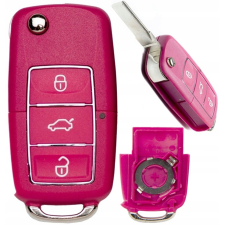  Seat 3 gombos bicsakulcsház pink vízálló autó tuning