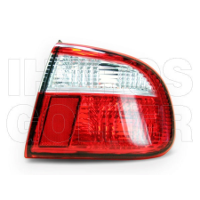  Seat Toledo 1999.04.01-2004.09.30 Hátsó lámpa üres jobb külső piros-fehér DEPO R (0V2N) autóalkatrész
