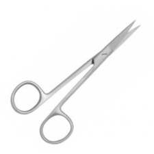  Sebészeti olló egyenes hegyes/hegyes 20 cm gyógyászati segédeszköz