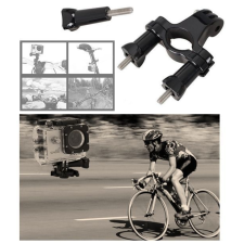 Sec-CAM SJ/GP-01, biciklis, motoros KORMÁNY rögzítő KONZOL - SJCAM és GoPro akciókamerákhoz - SJCAM SJ4000, SJ5000, X1000 sorozatokhoz videókamera kellék