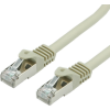 Secomp Value 21.99.0855 RJ45 Hálózati kábel, patchkábel CAT 6a S/FTP 5.00 m Szürke Kettős árnyékolás 1 db (21.99.0855)