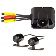 Secutek 2 csatornás minikamera és rögzítő autóba vagy motorra Secutek C6 megfigyelő kamera
