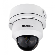 Secutek 5MP hordozható 4G biztonsági PTZ kamera akár 1 évig kitart - 5x-ös optikai zoom megfigyelő kamera