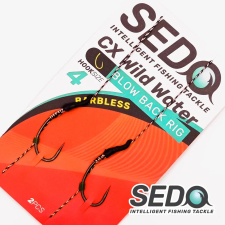 SEDO CX Wild Water Blow Back Barbless Előkötött Bojlis Előke horog