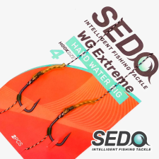 SEDO WG Extreme Hard Water Carp rig Előkötött Bojlis Előke horog
