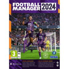 Sega Football Manager 2024 PC játékszoftver videójáték