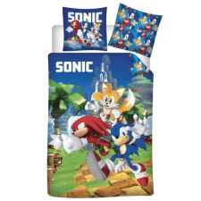 Sega Sonic, a sündisznó Speedy Dreams ágyneműhuzat 140×200cm, 70×90 cm Nr2 lakástextília