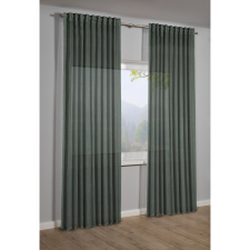Sehlbach Készfüggöny sötétzöld 135 cm x 245 cm lakástextília