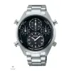 Seiko Prospex Black on Black One Hundredth of a Second Speedtimer Solar Chronograph férfi óra - SFJ003P1_3I