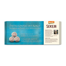  Sekem biodinamikus demeter kókuszos datolyagolyó 120 g reform élelmiszer