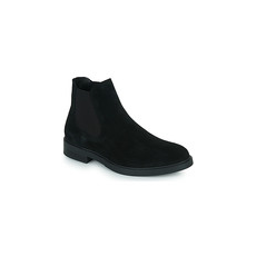 Selected Csizmák SLHBLAKE SUEDE CHELSEA BOOT Fekete 44