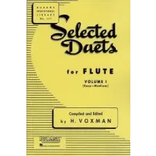  SELECTED DUETS FLUTE VOL 1 – Voxman Himie idegen nyelvű könyv