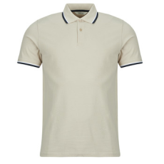 Selected Rövid ujjú galléros pólók SLHSLIM-ATLAS SPORT SS POLO Bézs EU M