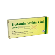 Selenium pharma e-vitamin + szelén + cink tabletta 40db vitamin és táplálékkiegészítő