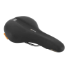 Selle Royal Explora Gel ergonomikus nyereg fekete, trekking, mérsékelt, 273x171 mm, 415 g SELLE ROYAL Bicikli alkatrészek Kerékpár alkatrészek Kerékpár nyergek