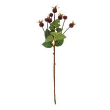  Selyemvirág rózsabogyó 56 cm dekorációs kellék