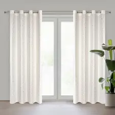  Semi dekor függöny oxford anyagból Fehér 140x250 cm lakástextília