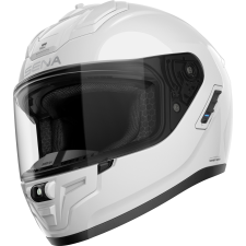 Sena zárt motorkerékpáros sisak Phantom headsettel fehér bukósisak