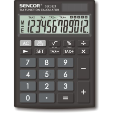 Sencor Asztali számológép, 12 azámjegyes, SEC 332 T számológép