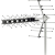 Sencor SDA-611 DVB-T/T2 kültéri antenna