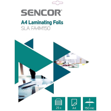 Sencor SLA FA4M150 A4 150mic - 25 db lamináló fólia