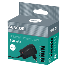 Sencor SPS 6 600mA Univerzális adapter (SPS 6) tápegység
