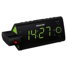 Sencor SRC330GN Ébresztőórás Rádió, Fekete ébresztőóra