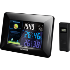 Sencor SWS 4250 színes LCD kijelzős időjárás állomás időjárásjelző
