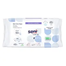  Seni Care Aqua XXL nedves törlőkendő 20x30 cm 48 db tisztító- és takarítószer, higiénia