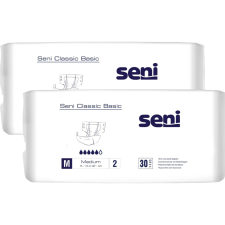 Seni Classic Basic Medium 2 Felnőtt pelenka 75-110cm (2x30db) gyógyászati segédeszköz