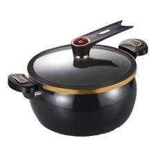  Senmeo 8L Öntöttvas Levesfazék – 28cm - Fekete UG5449762F edény