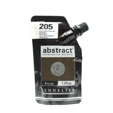 Sennelier Abstract akrilfesték, 120 ml - 205, raw umber akrilfesték