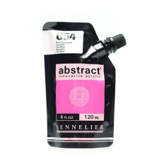 Sennelier Abstract akrilfesték, 120 ml - 654, fluo pink akrilfesték