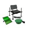 Sensas Siege Classic Special Feeder + Desserte Feeder Jumbo 2 Bacs + Support Cuvette Ø25/36mm horgászplatform (75545)
