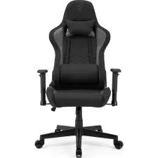 SENSE7 Gamer szék SENSE7 Spellcaster szövet fotel, fekete és szürke. forgószék