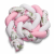 Sensillo Fonott rácsvédő kiságyba Sensillo rózsaszín virágokkal