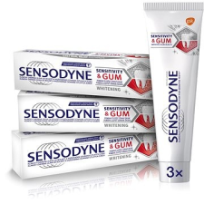 Sensodyne Sensitive & Gum Whitening 3 × 75 ml fogkrém