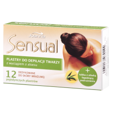 Sensual szőrtelenítő szalag arcra érzkéeny bőrre aloe vera szőrtelenítés