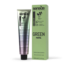 SENSUS Direct Pastel Féltartós Hajfesték Green 100ml hajfesték, színező