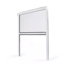 SEO-1176 Rolós szúnyogháló ablakra 130x160 cm, ablakroló - méretre vágható szúnyogháló