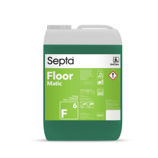 Septa Semleges kémhatású padlótisztítószer SEPTA FLOOR MATIC F6 10L tisztító- és takarítószer, higiénia