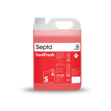 Septa Szaniter helyiségek napi tisztítása szagsemlegesítő formulával SEPTA SANIFRESH S6 5L tisztító- és takarítószer, higiénia