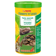 Sera Flowers 'n' Loops Teknős eledel 1000 ml terrárium, vivárium