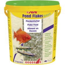  Sera Pond Flakes Nature Bioflakes lemezes tavi haltáp 10liter (007090) kerti tó