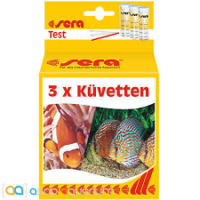 Sera Testhez kémcső kiegészítő készlet 3 db-os akvárium vegyszer