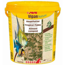 Sera Vipan Nature - nagylemezes táplálék díszhalak számára (4kg) haleledel