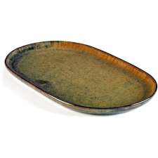 Serax Surface S 25x15 cm tányér, indi szürke tányér és evőeszköz