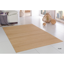 Serena Bambusz szőnyeg szegély nélkül 170x240 cm natúr felület lakástextília