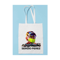  Sergio Perez formula 1 vászontáska egyedi mintával